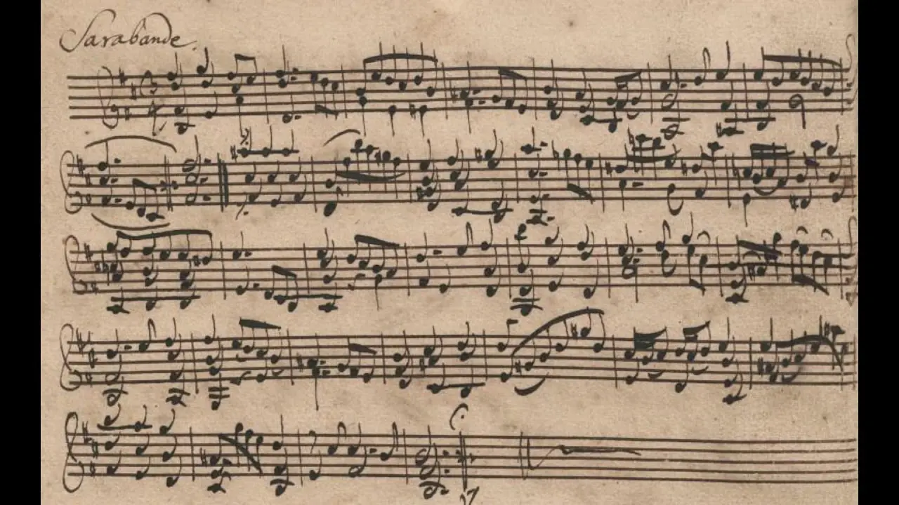 bach partita b minor violin manuscrito - What is the partita number 1 in B minor