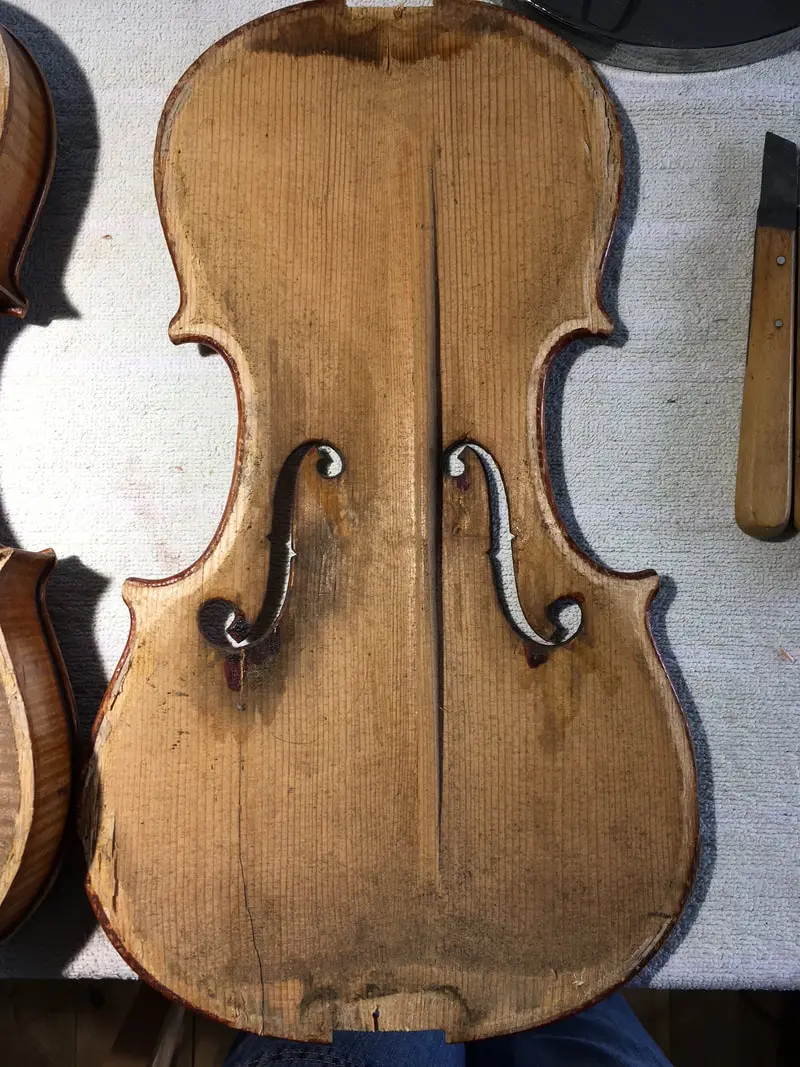 edhing violin - What is violin arching