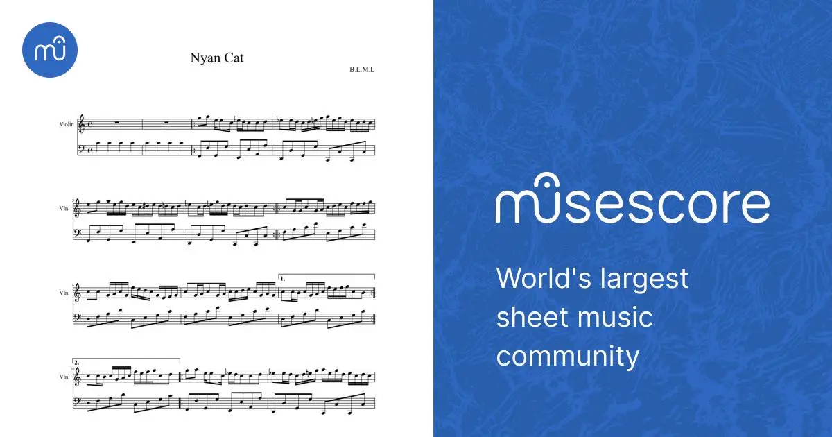 Nyan Cat Partitura Violin: Aprende a tocar este famoso tema con tu violín - What key is Nyan Cat in nian cat partitura violin - What key is Nyan Cat in
