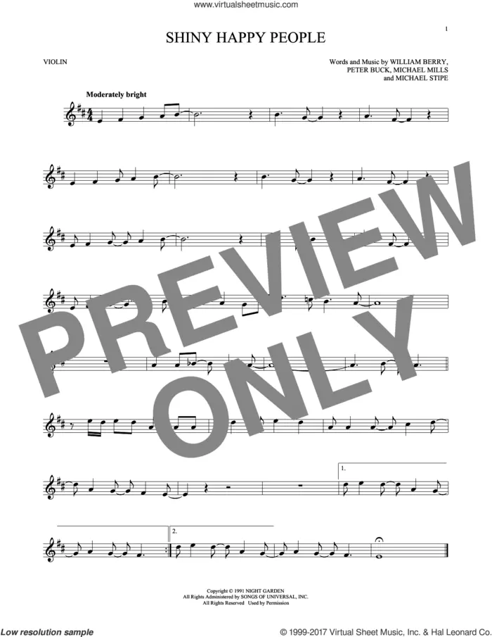 Intro Shiny Happy People Violin Score - What key is Shiny Happy People in intro shiny happy people violin score - What key is Shiny Happy People in
