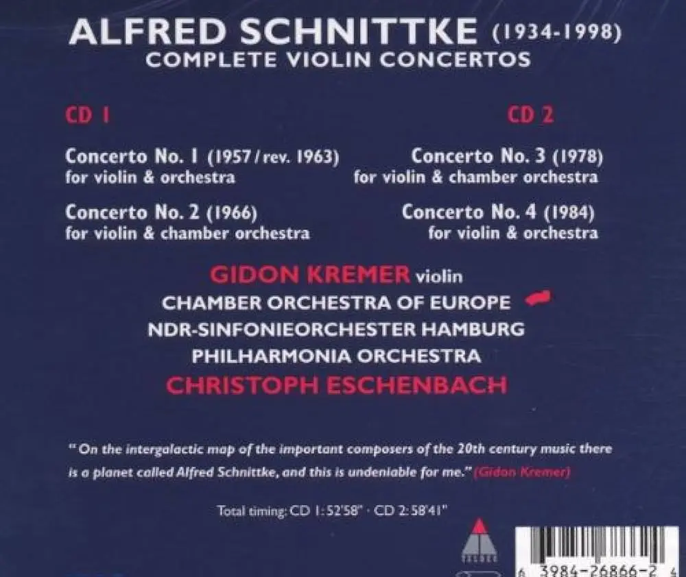 schnittke violin concerto - What makes Alfred Schnittke's concerto Grosso No 1 an example of Polystylism