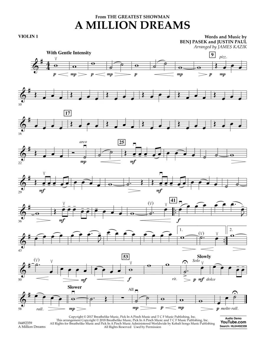 A Million Dreams en el Violín: La Magia de la Música - What movie is a million dreams song from a million dreams violin - What movie is a million dreams song from