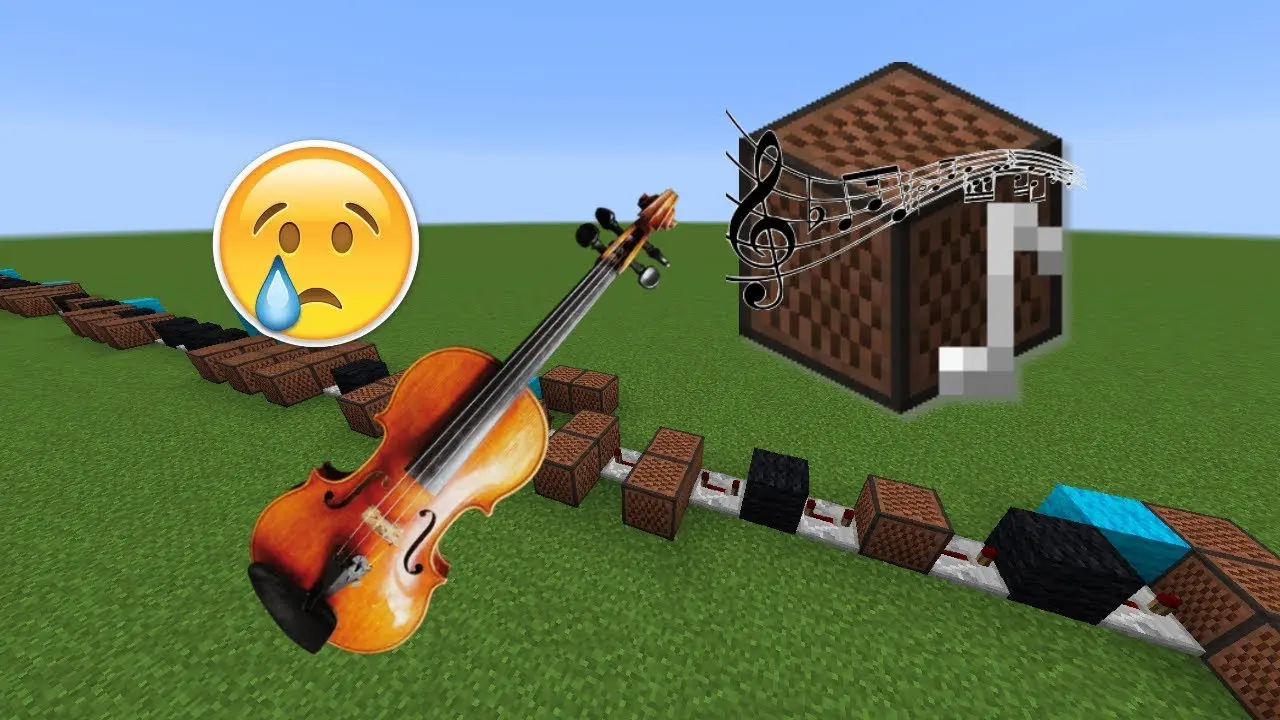 violin maicraft - What notes is Minecraft music