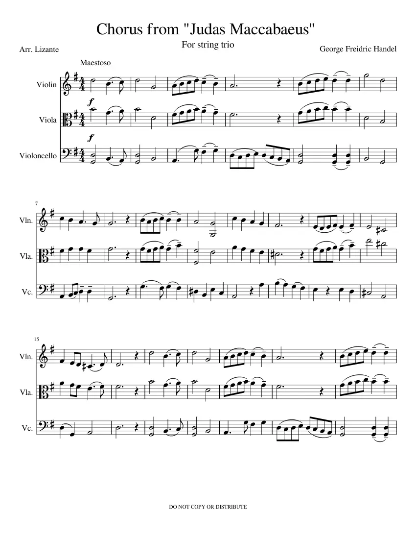 judas maccabaeus suzuki violin sheet - What pieces are in Suzuki Book 5 violin