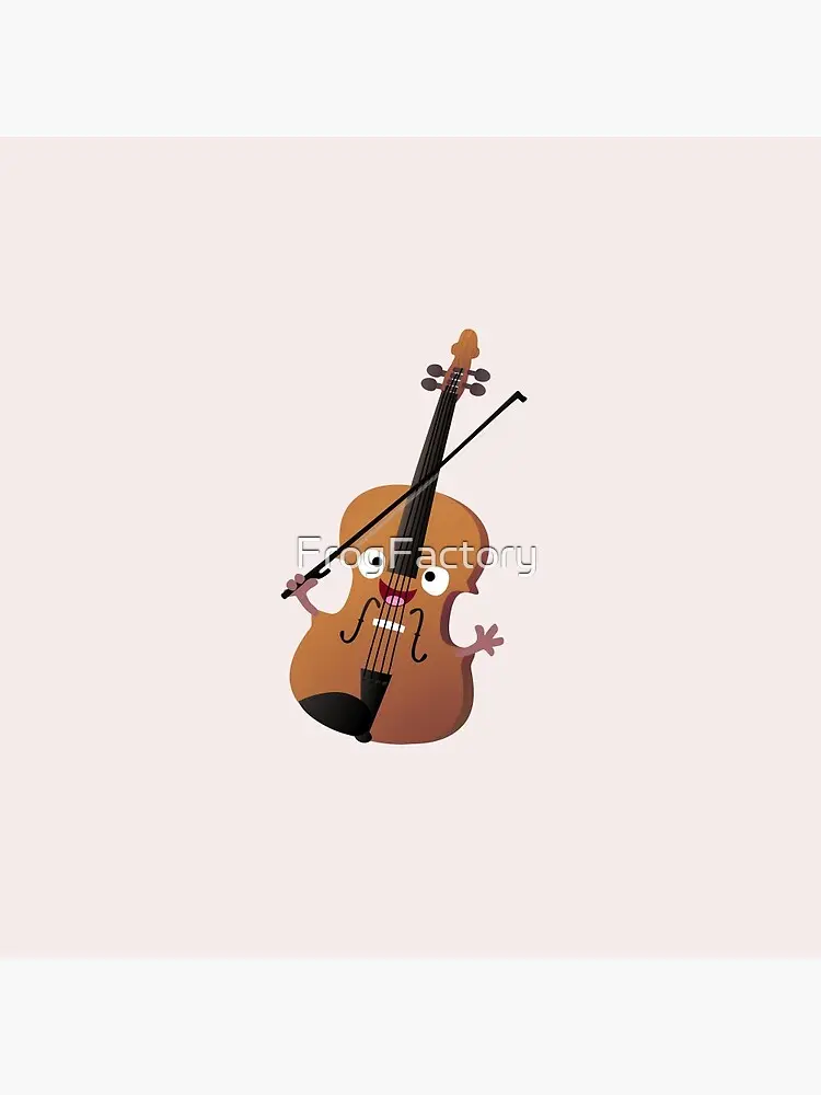 Divertidos dibujos de violín - What shall I draw today funny violin draw - What shall I draw today
