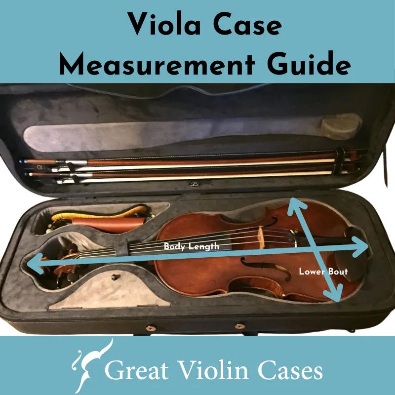 violin case dimensions - What size is a viola case