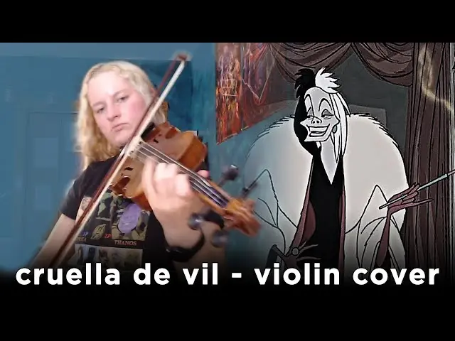 cruella devil only violin - What song did they use in Cruella