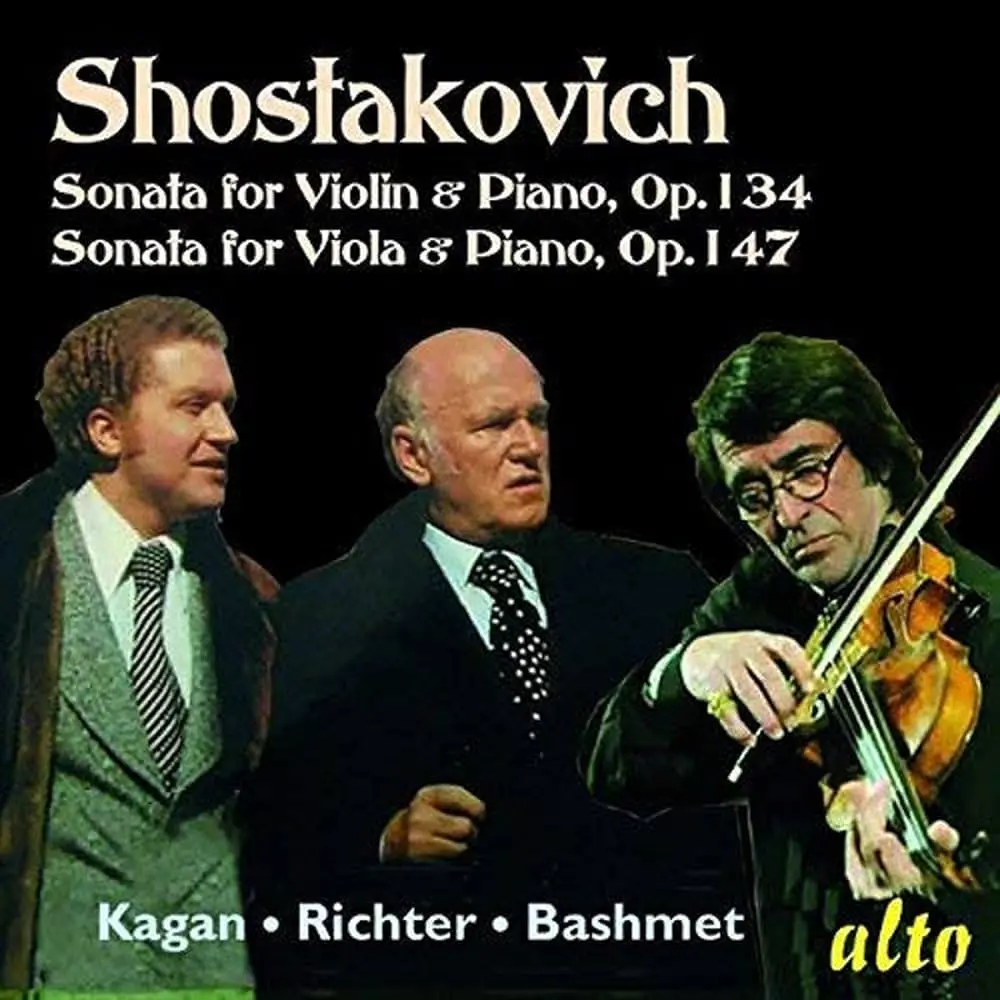 shostakovich sonata for violin and piano - When did Shostakovich write his viola sonata