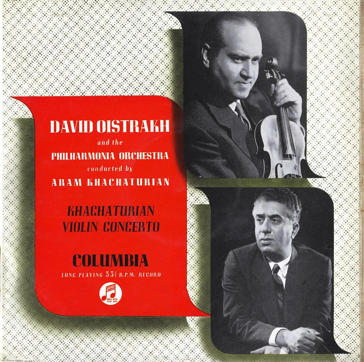 david oistrakh khachaturian violin concerto - When did Shostakovich write his violin concerto