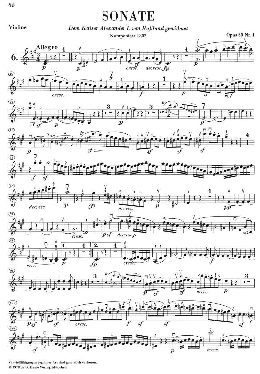 beethoven violin sonatas scan - Who is the best Beethoven sonata interpreter