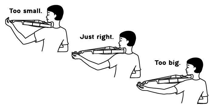 fingers too big for violin - Who is the violinist with big fingers