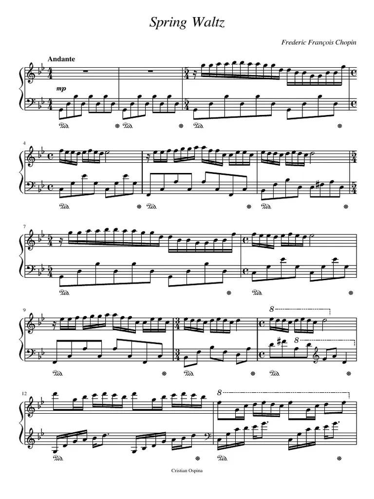 chopin spring waltz violin - Who really wrote Mariage d amour