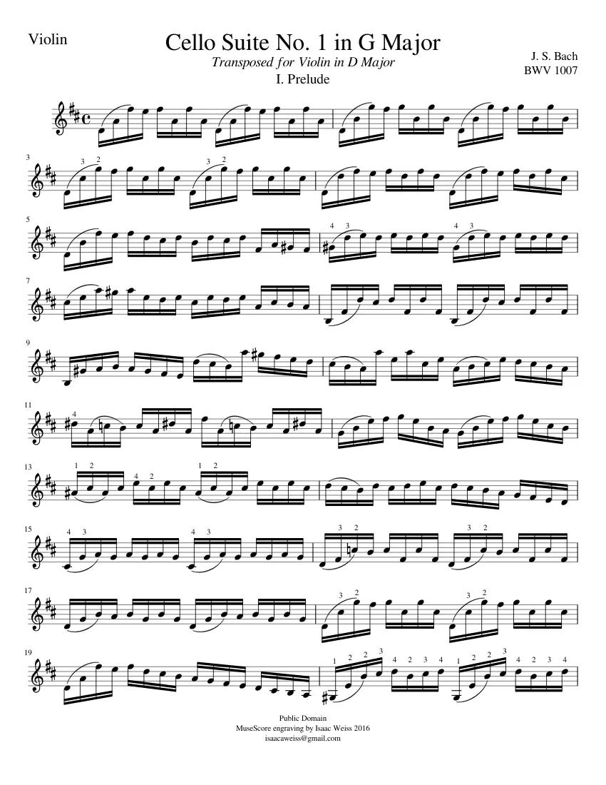 cello suite violin - Why are the Bach Cello Suites so important