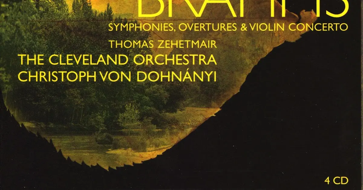 brahms symphonies violin concerto dohnanyi mega - Why did Brahms write symphony No 4