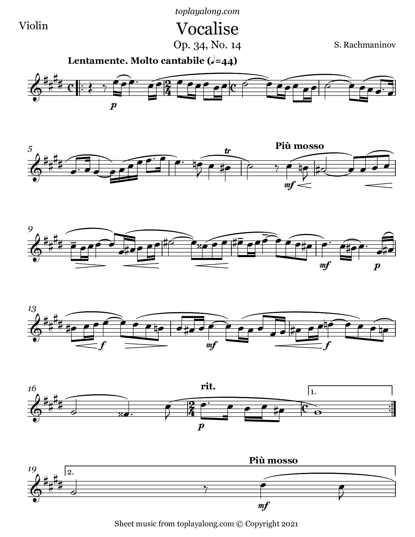Rachmaninov Violin Vocalise ISMLP: Un Viaje a Través de la Emoción - Why did Rachmaninoff write Vocalise rachmaninov violin vocalise ismlp - Why did Rachmaninoff write Vocalise