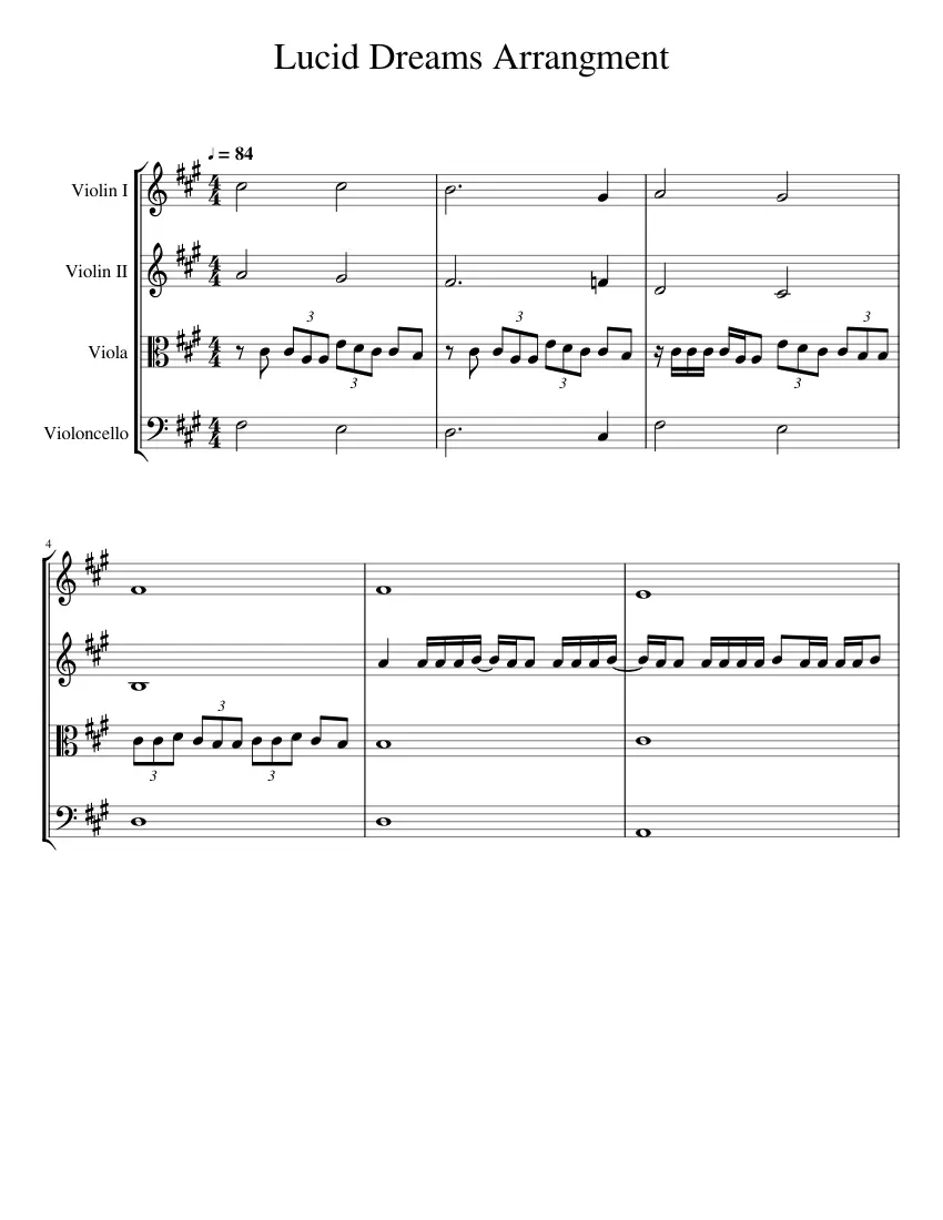 lucid dreams violin - Why is Lucid Dreams sued