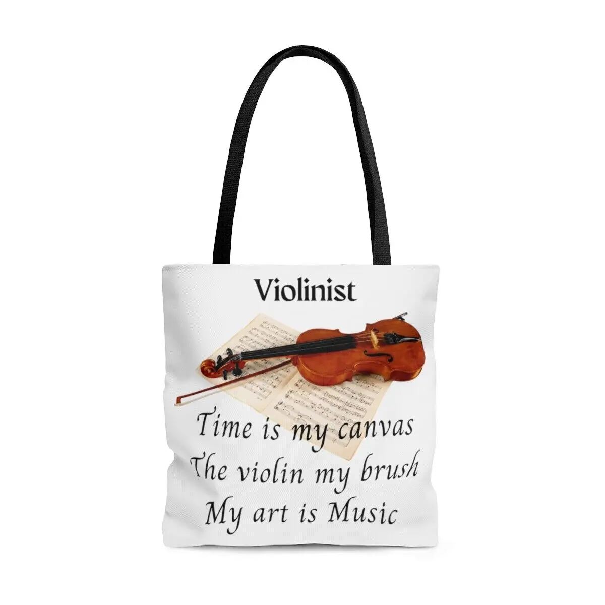 violin tote bag - Why is the New Yorker tote bag so popular