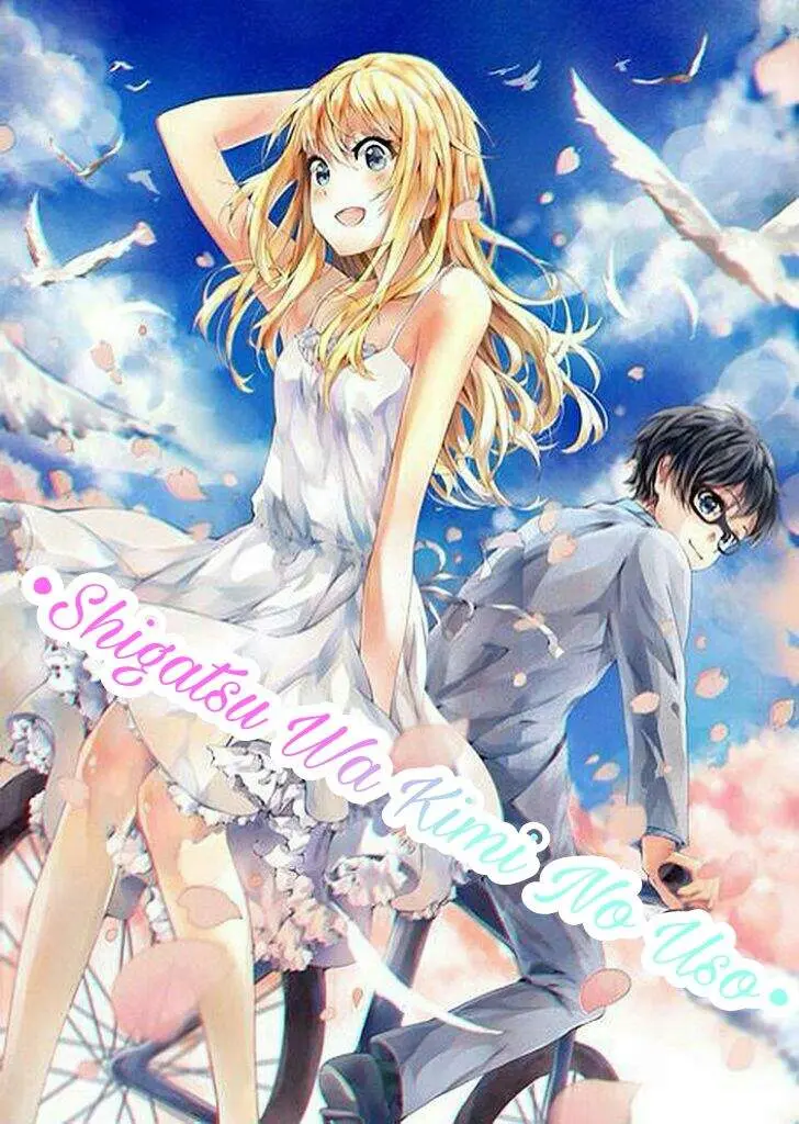 anime chica violin chico piano - Why is Your Lie in April so sad